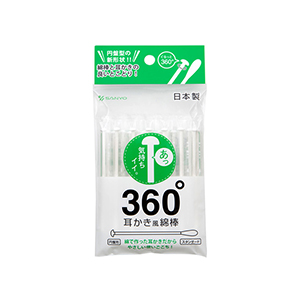 360°耳かき風綿棒20本（1本包装）商品画像